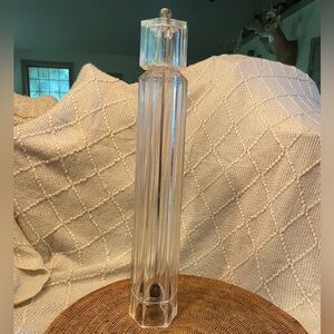 Vintage lucite pepper mill